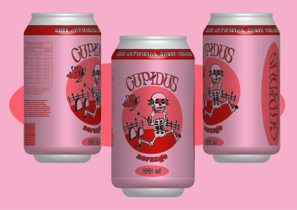 Cupidus, artificial strawberry juice