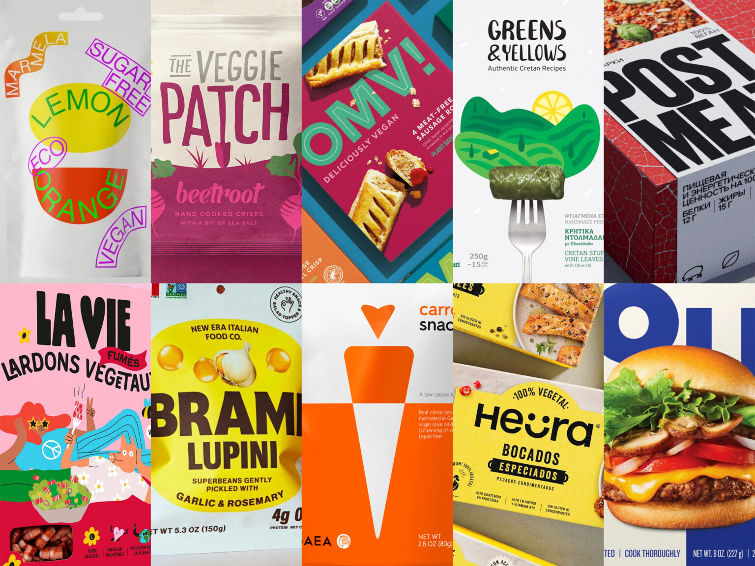 10 Vegan Packaging Designs So Tempting, Even Meat Lovers Can’t Resist