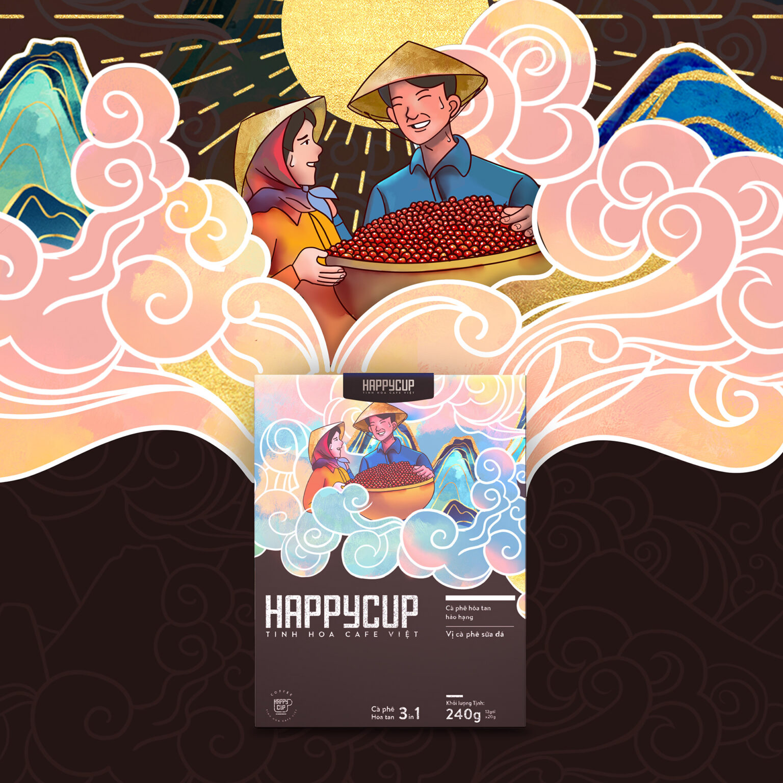 Happy Cup – Instant 3 in 1