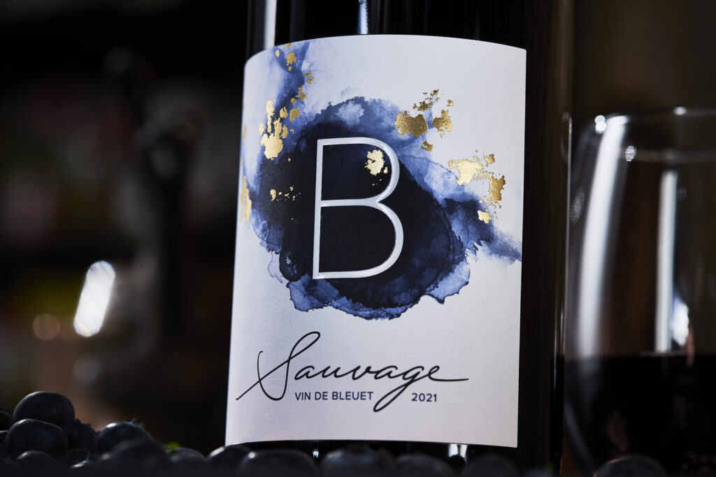 Blueberry Wine B Sauvage – Branding & Packaging