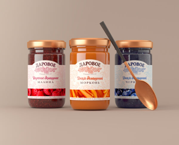 The concept of la­bel of canned food