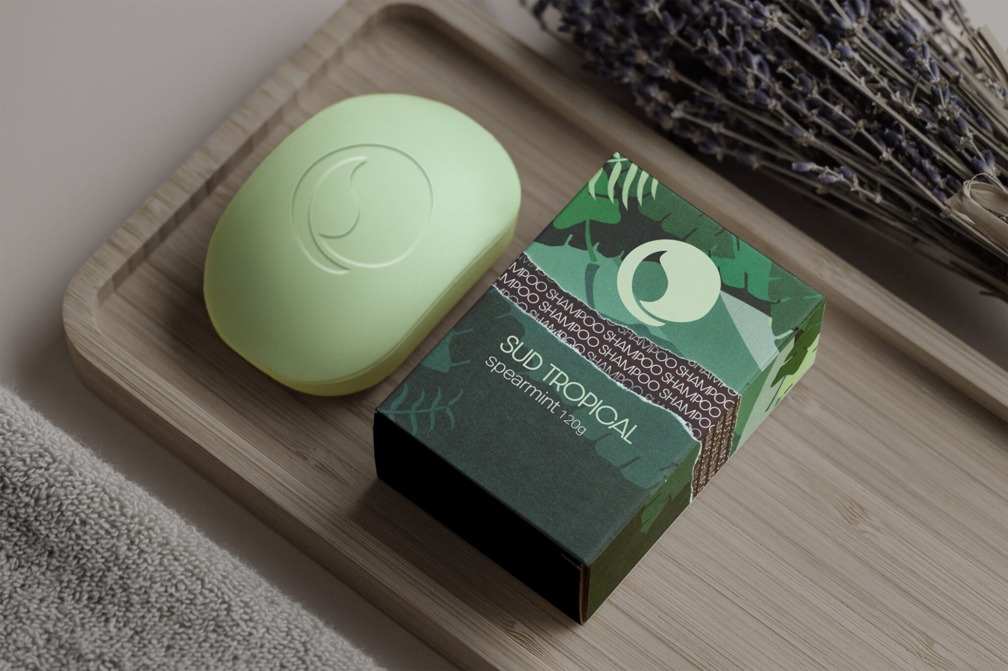 Sud Tropical Soap Bar Packaging