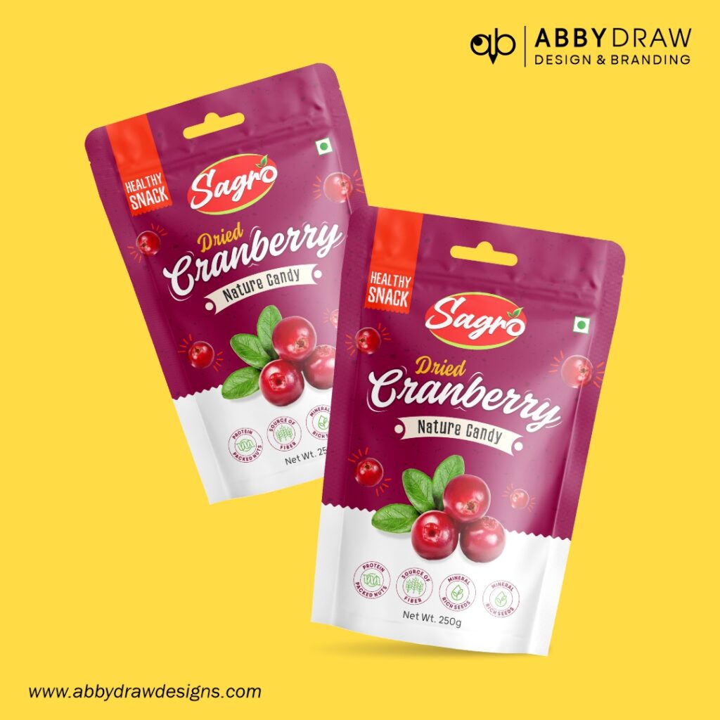 Dry Fruit Packaging Design