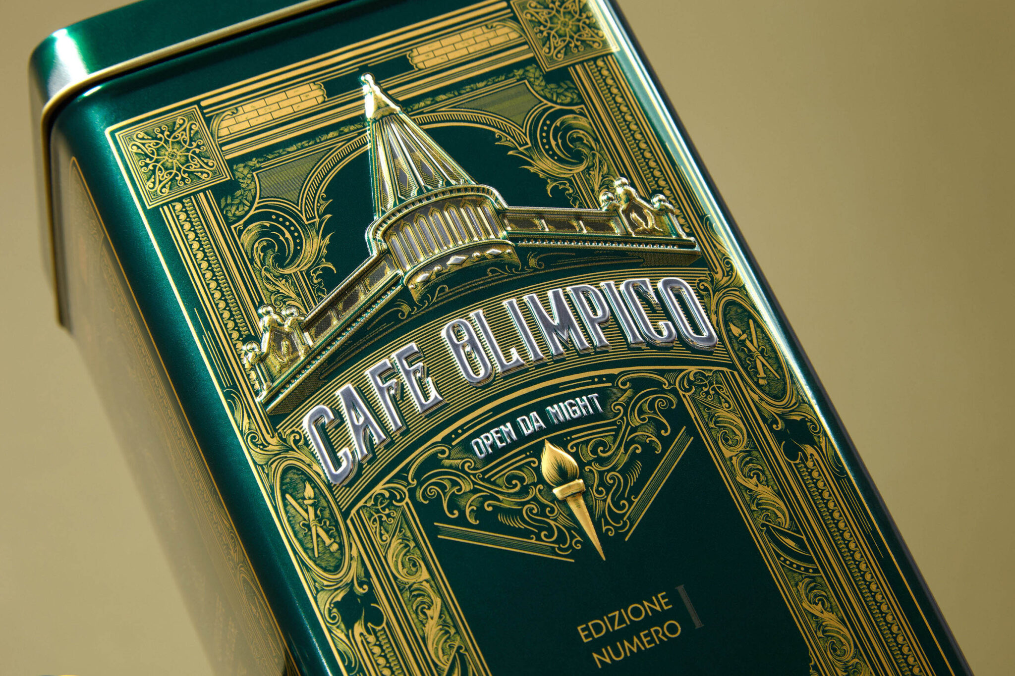 Café Olimpico – 1970 Heritage Tin