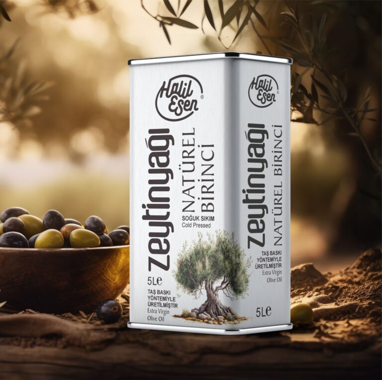 Halil Esen Olive Oil Tin Design 2