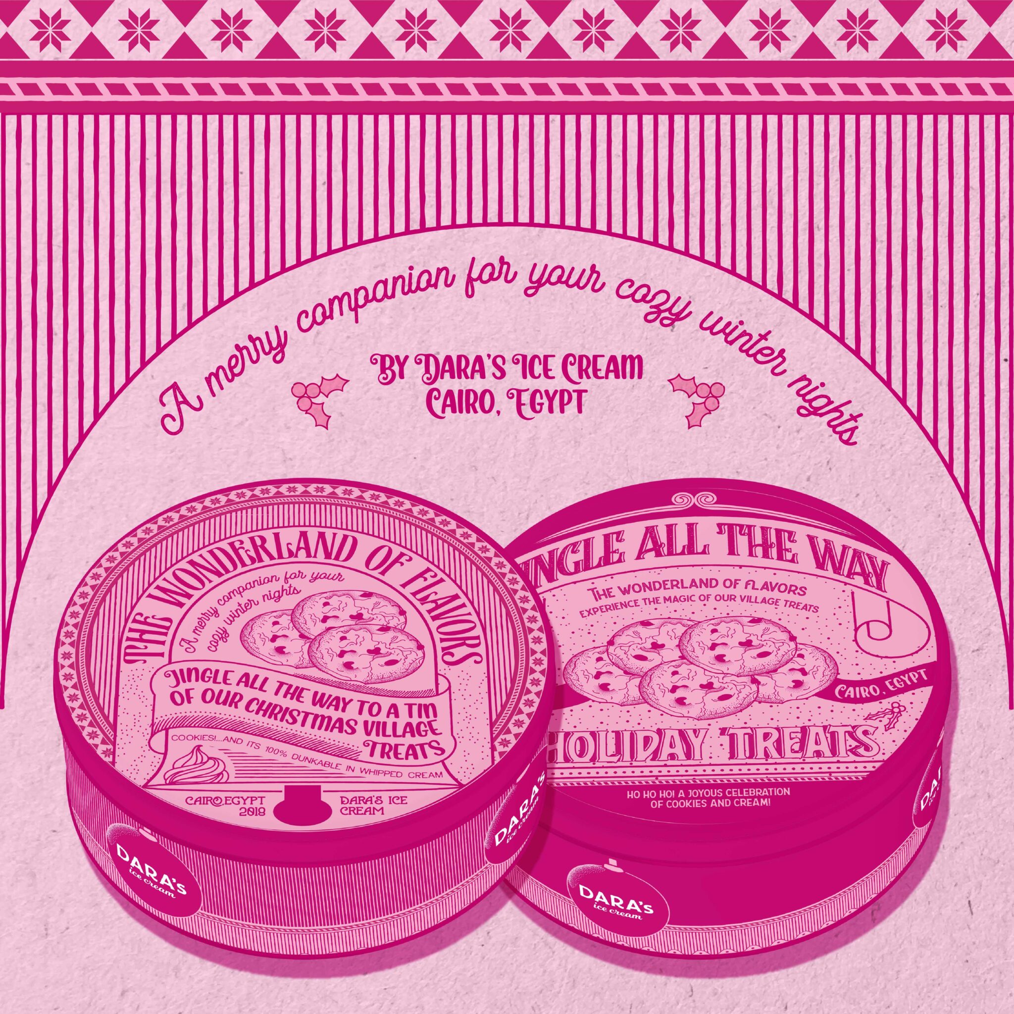 Winter Wonder packaging design