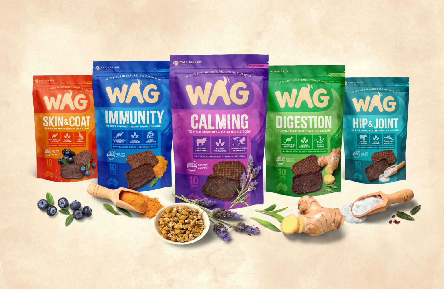 WAG Functional dog treats