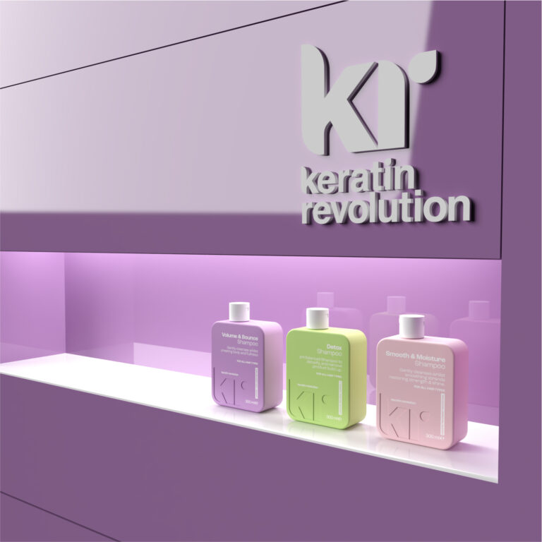 Keratin Revolution: Bottle Design & Brand Refresh