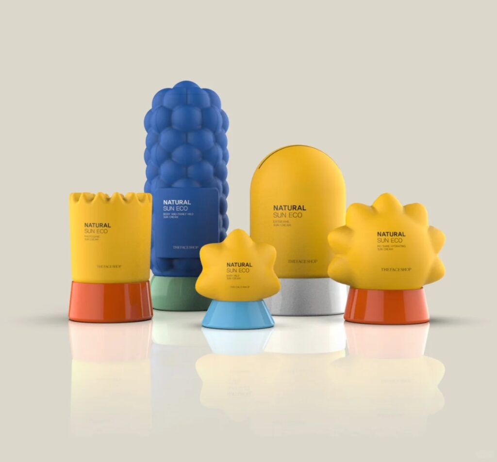 The Face Shop x The Simpsons Sunscreen Range