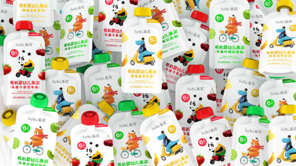 Lubi organic infant and toddler puree