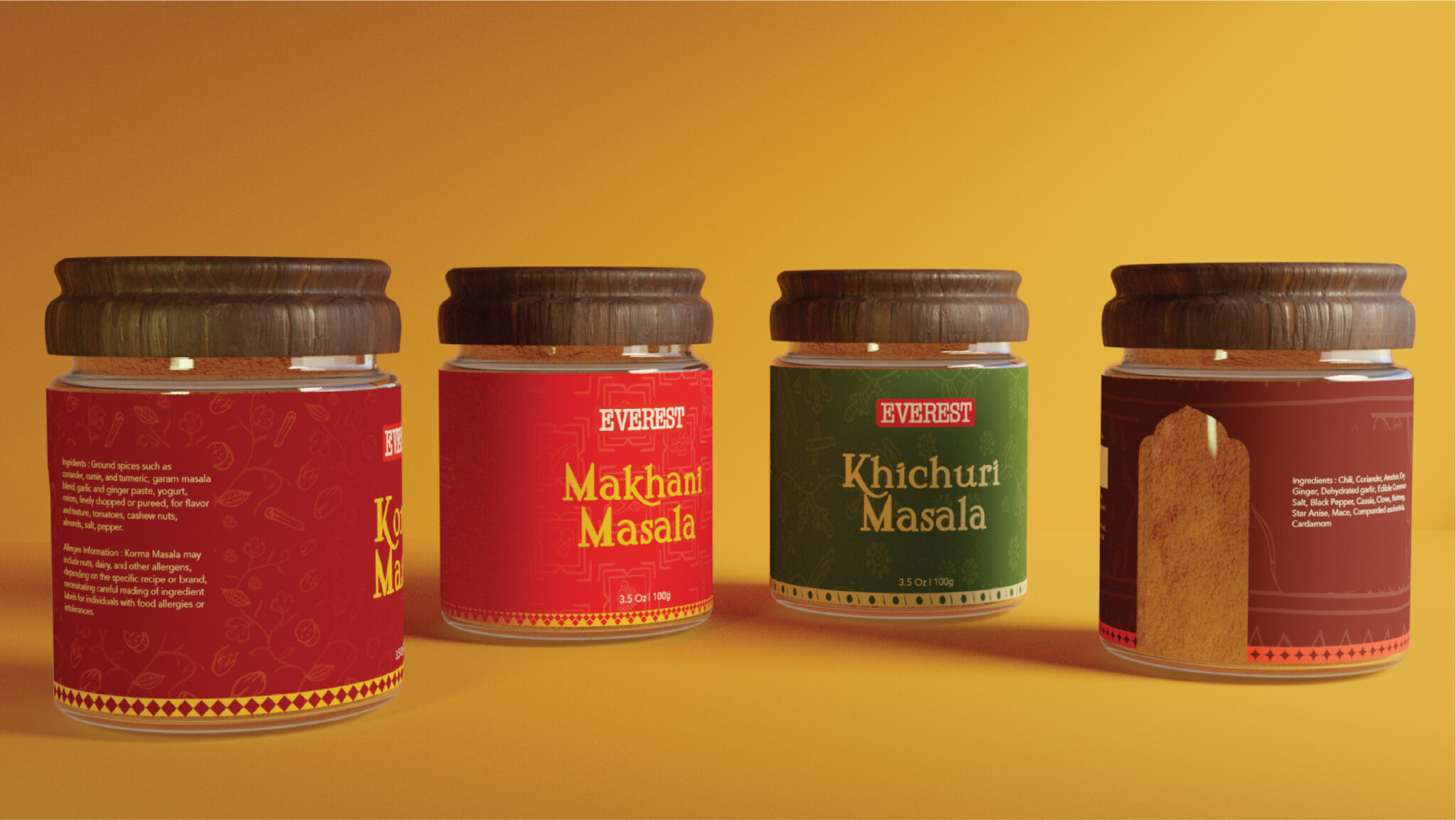 Everest Spices, International Packaging