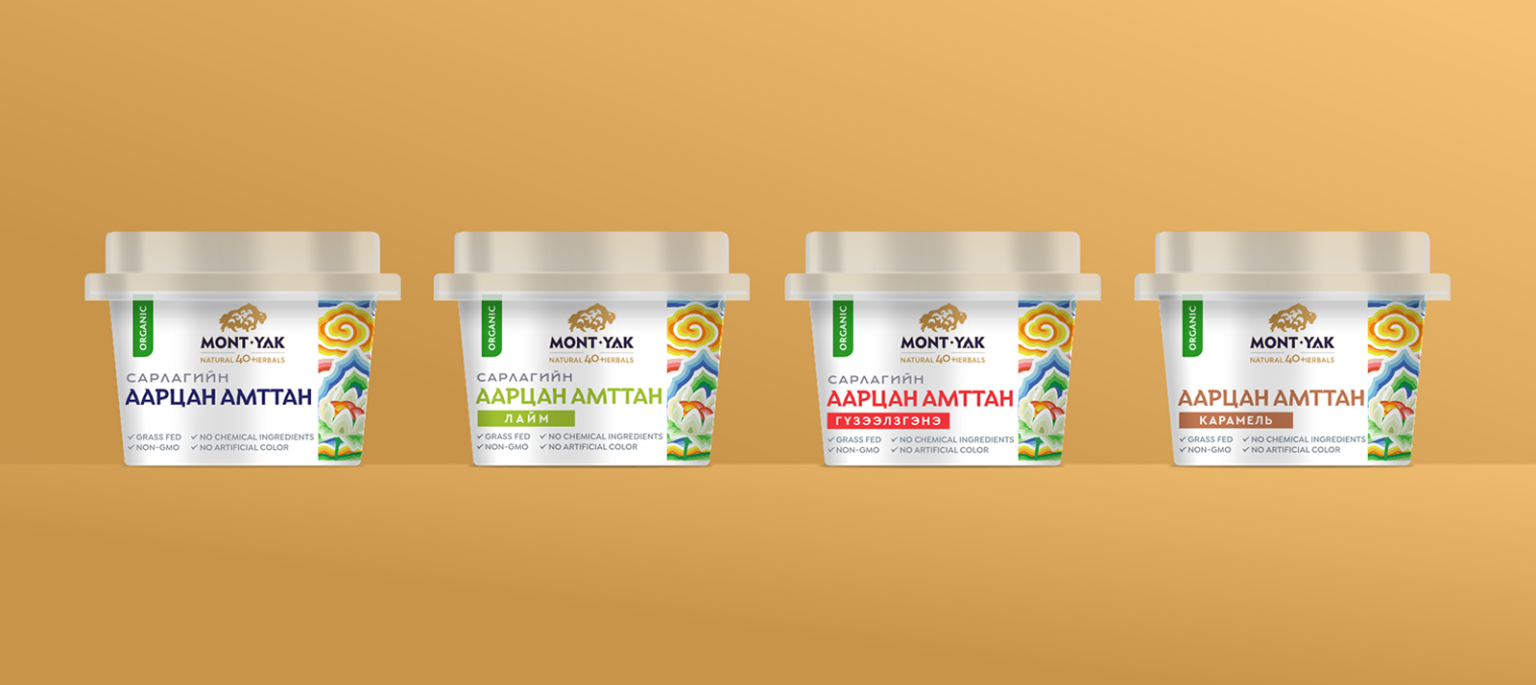 Mont-Yak | Dairy Product Packaging