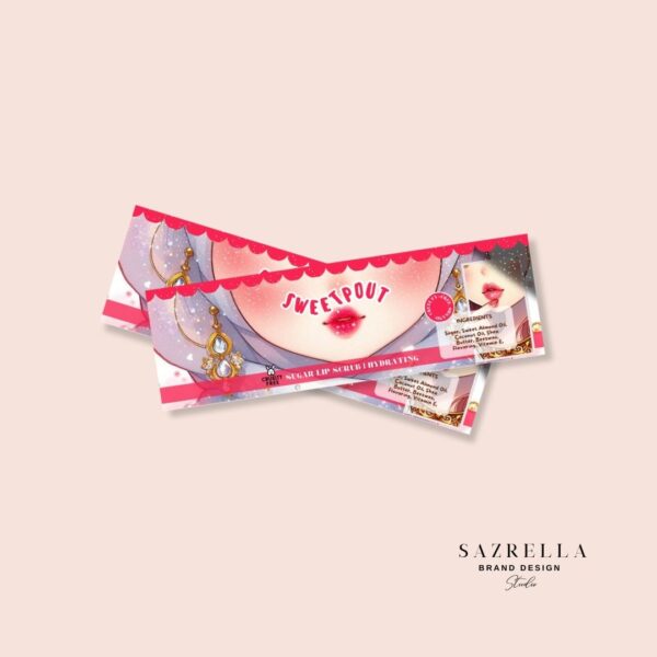 Lip Scrub Packaging Design
