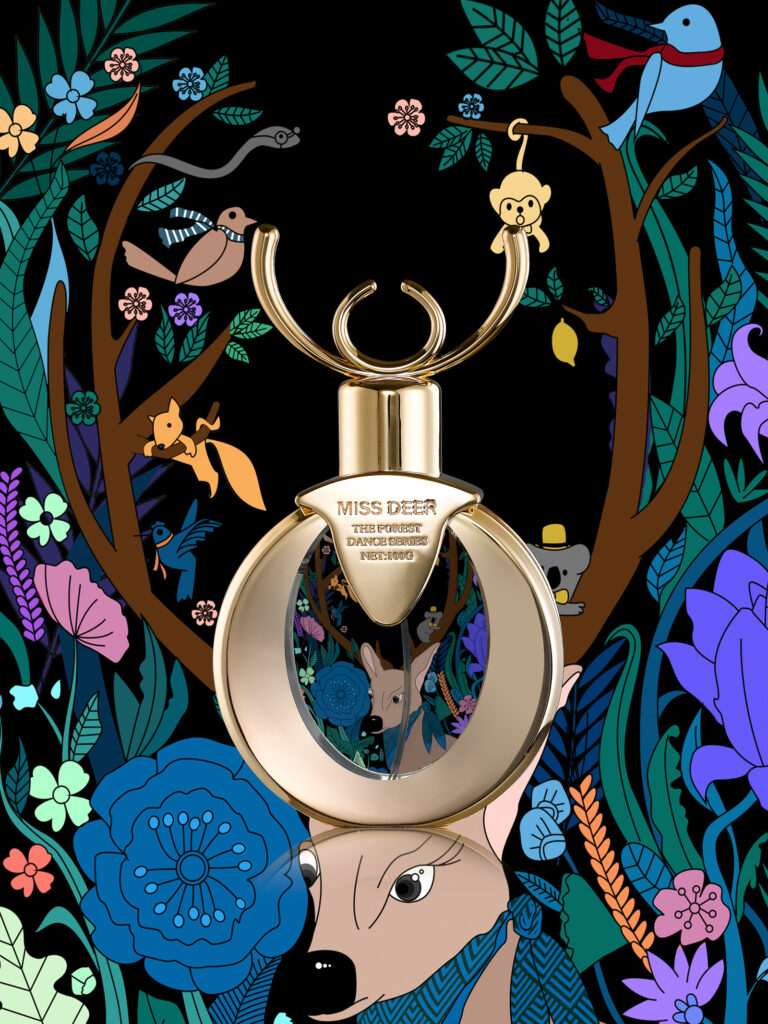 “Miss Deer” forest perfume