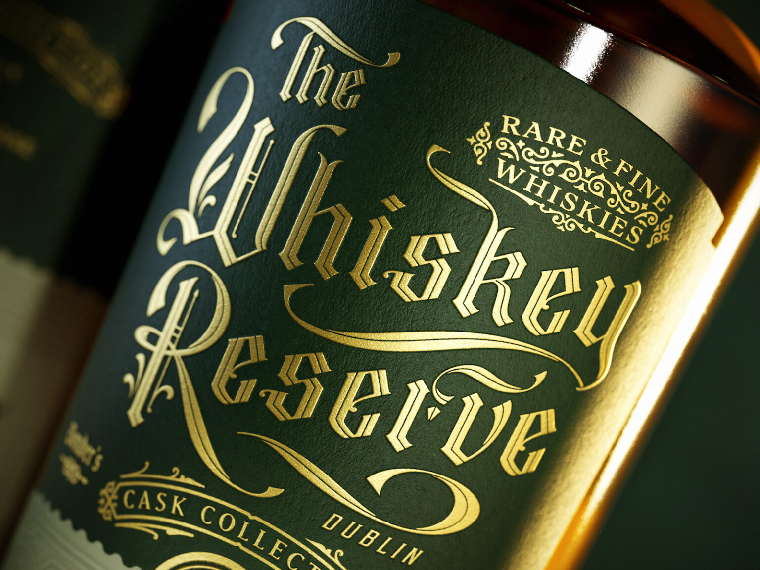 The Whiskey Reserve brand & packaging