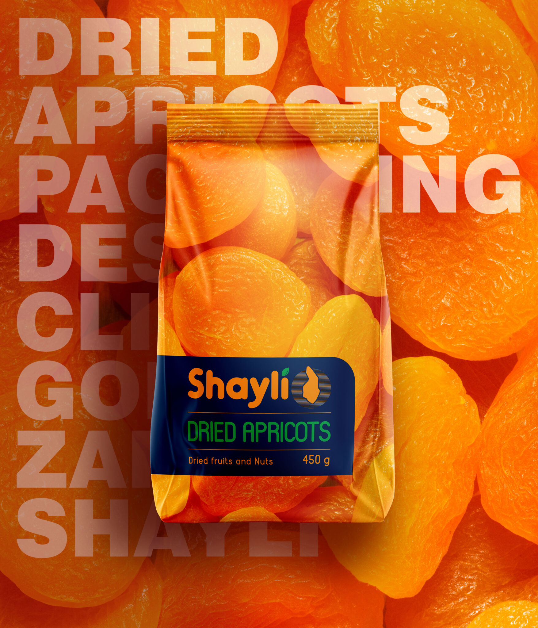 Shayli nuts packaging design
