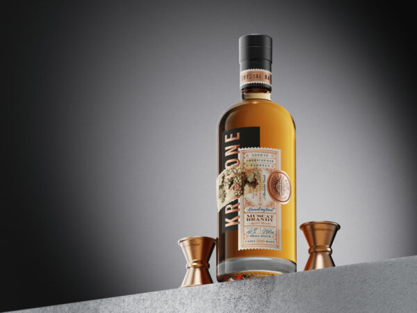 The Labelmaker: Kristone Craft Grape Brandy Label Design