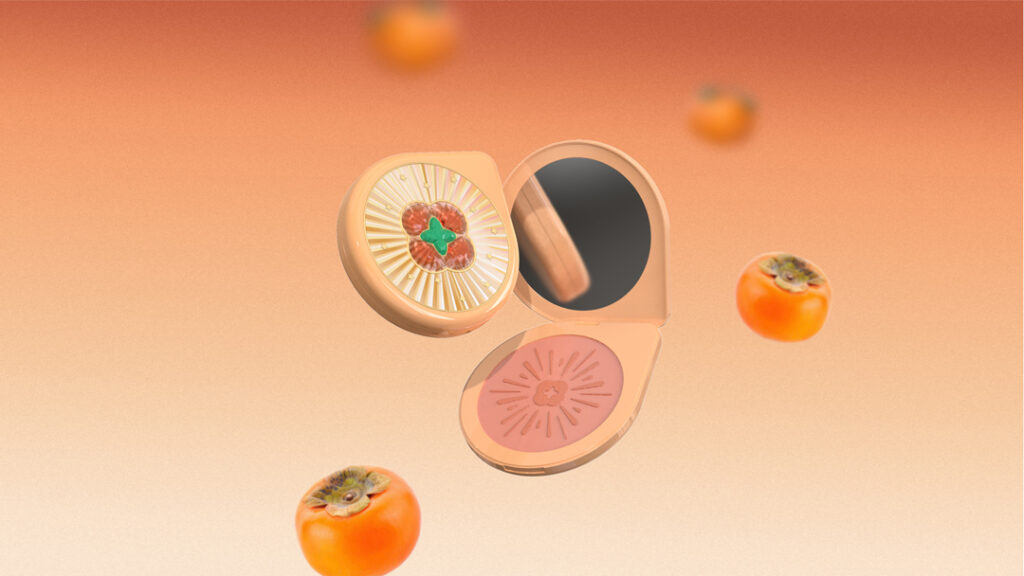 Fruit blush cosmetic design