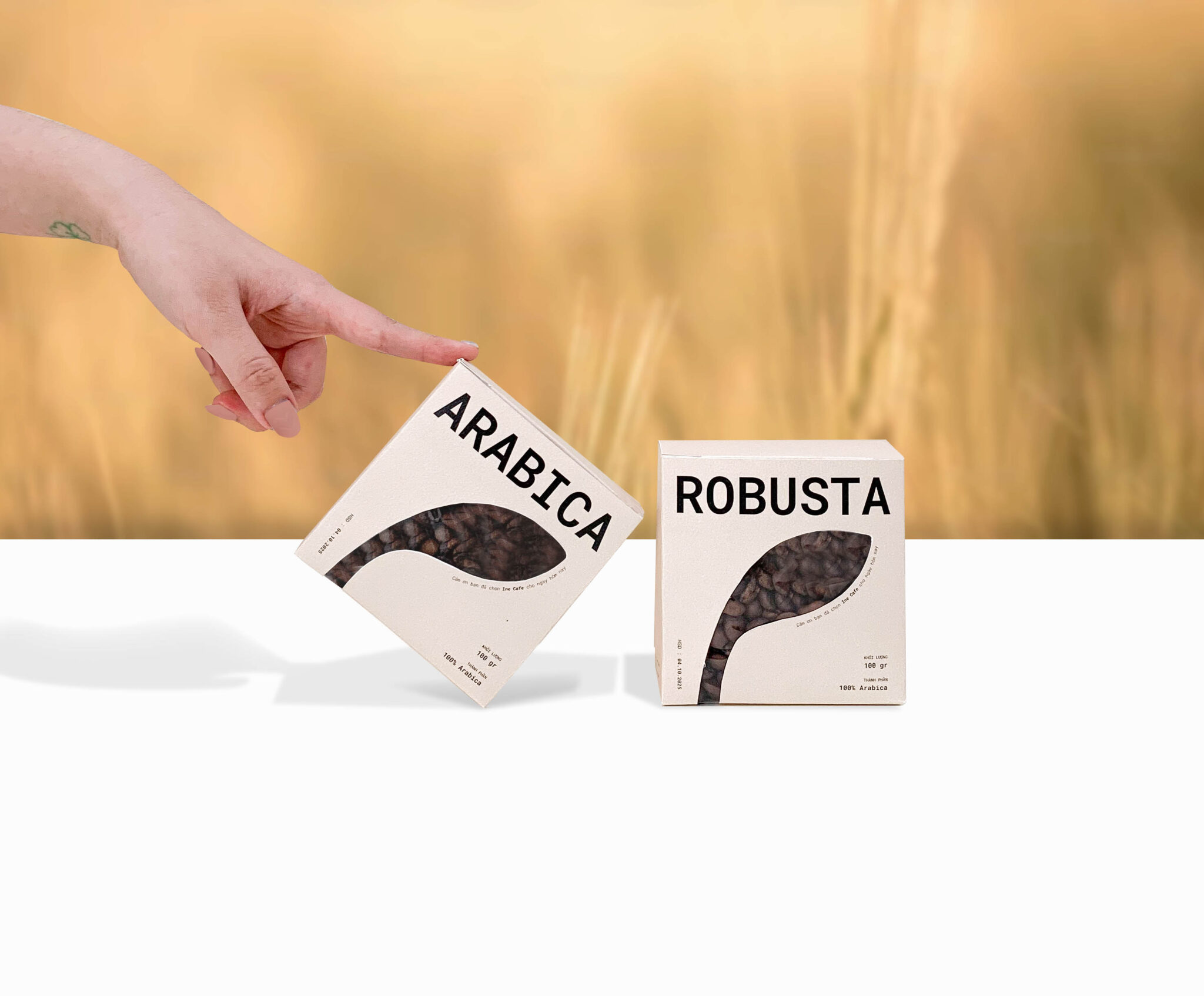 Ine Cafe Visual Identity