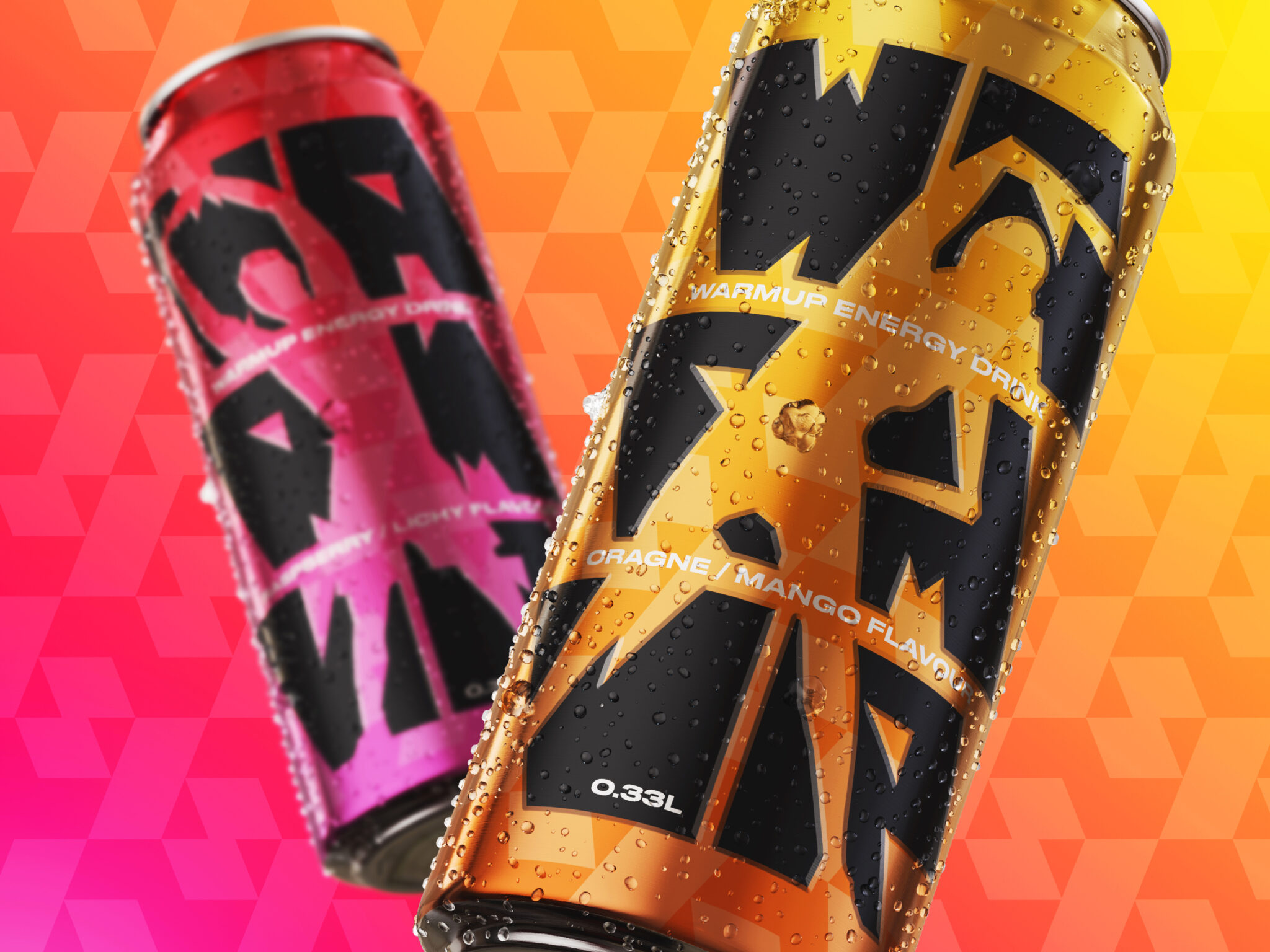WARM UP – Energy Drink Packaging