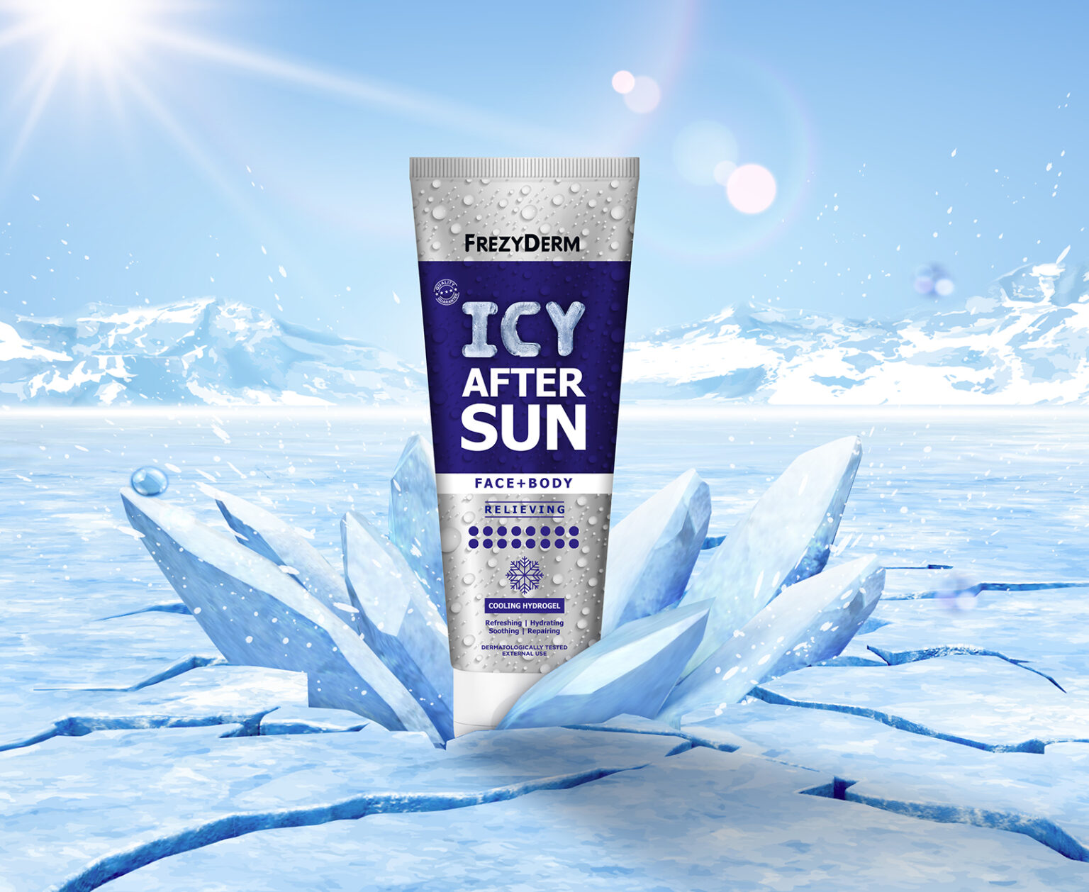 Icy After Sun cream