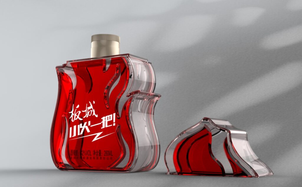 New concept liquor packaging design