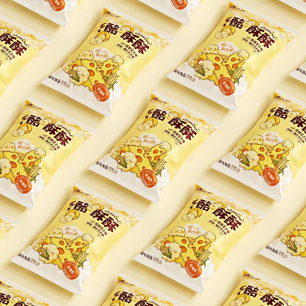 Cheese food packaging