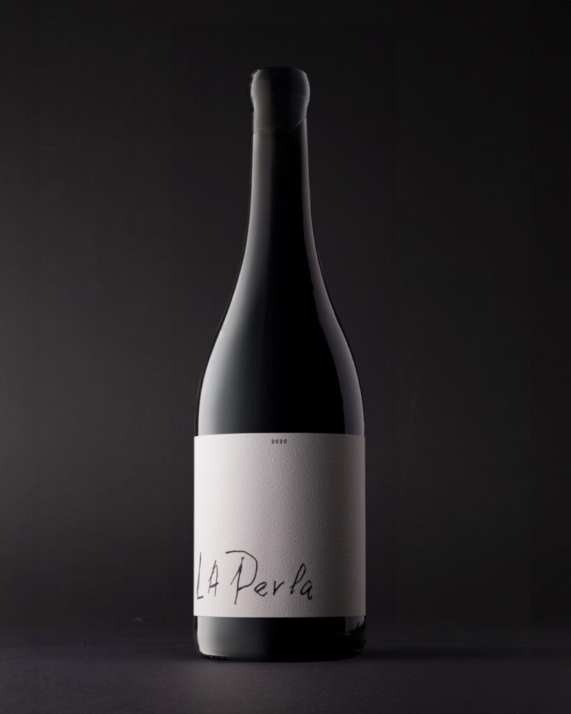 La Perla. Graphic for wine label. Bodega El Capricho. 2024