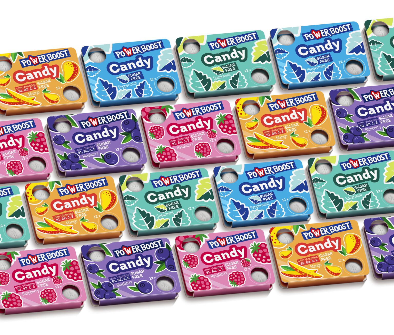 Powerboost candy