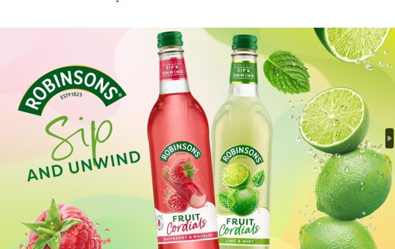 Bloom recreates adult drinks for Robinsons