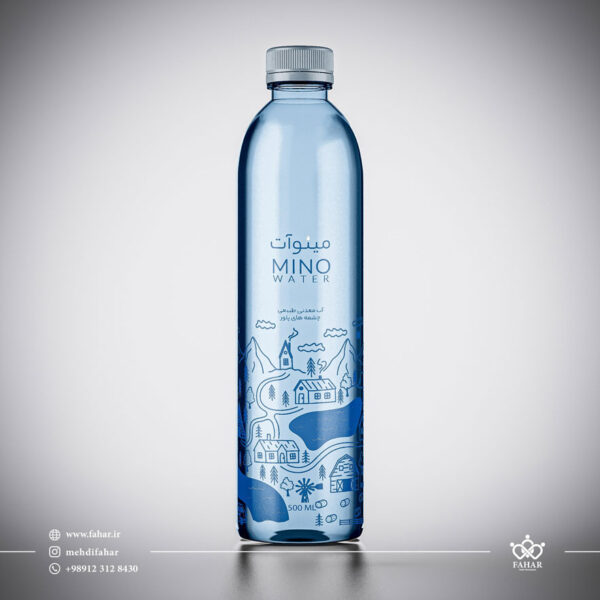Minoat mineral water bottles