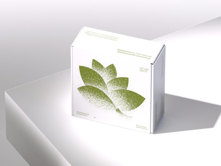 NATURE SCENT – packaging for car air freshener