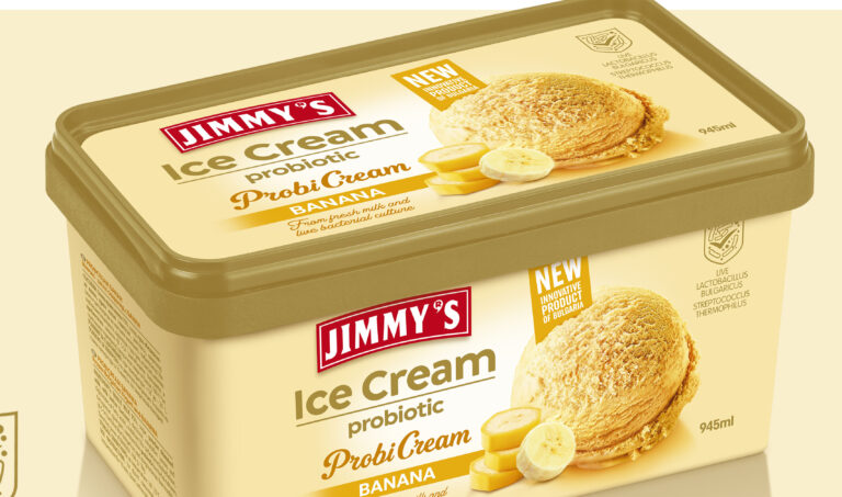 Jimmy’s Probiotic Ice Cream Packaging