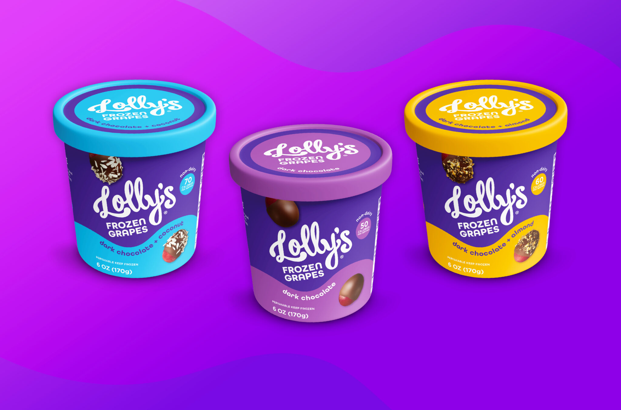 Lolly’s Frozen Grapes Redesign