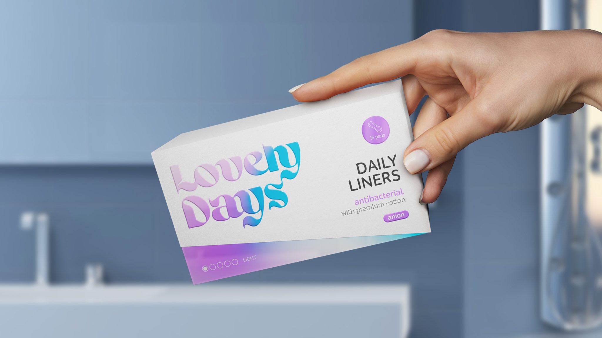 Lovely Days Hygienic Pads | Packaging Design