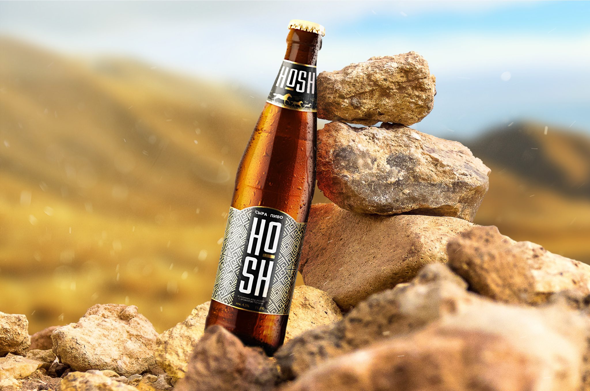 «HOSH» Craft Beer | Packaging Design