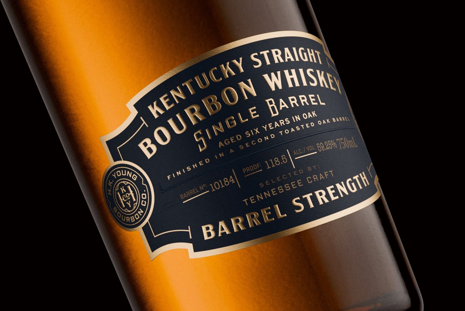 H.K. Young Bourbon Whiskey