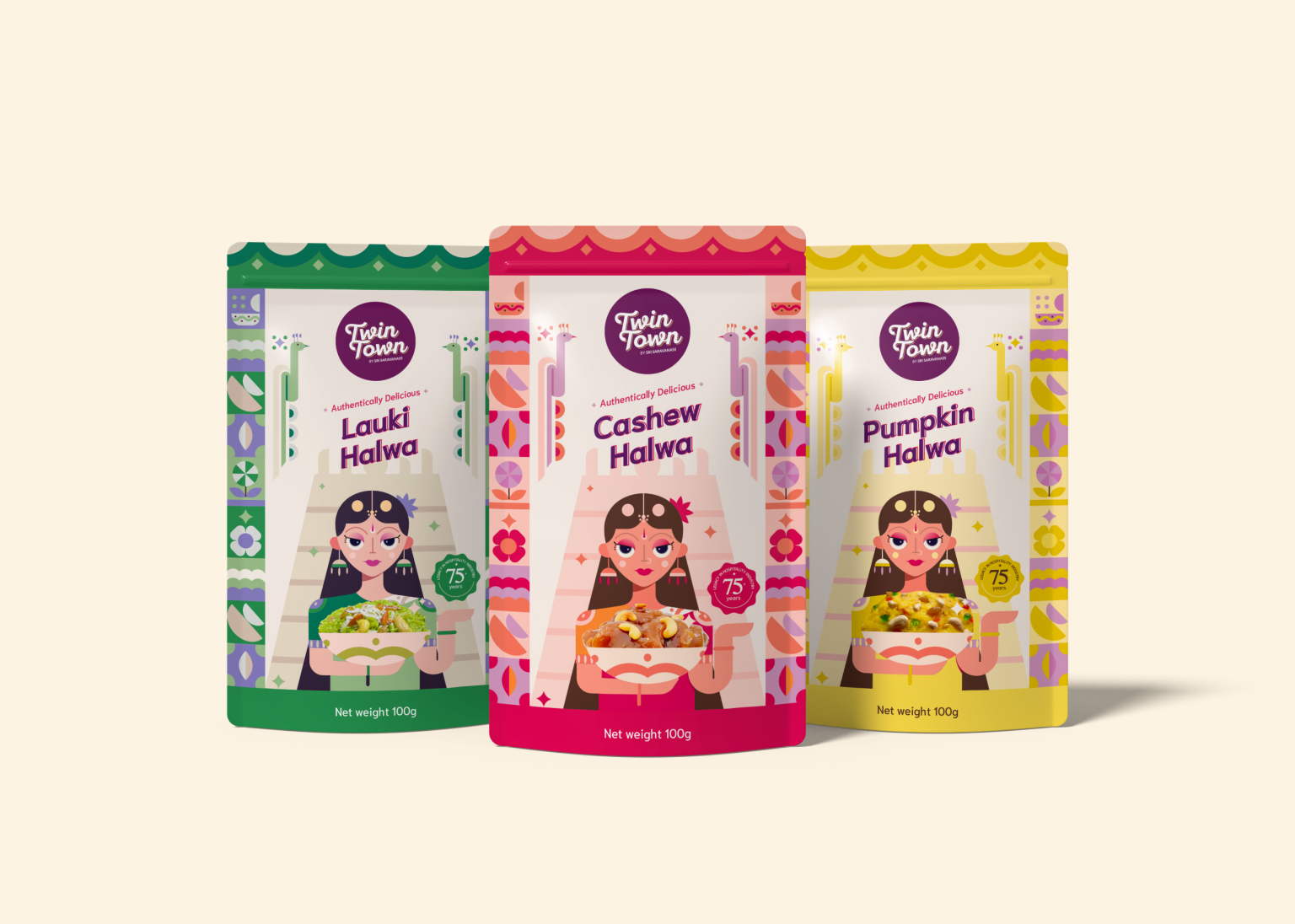 Iconic Halwa Package Identity