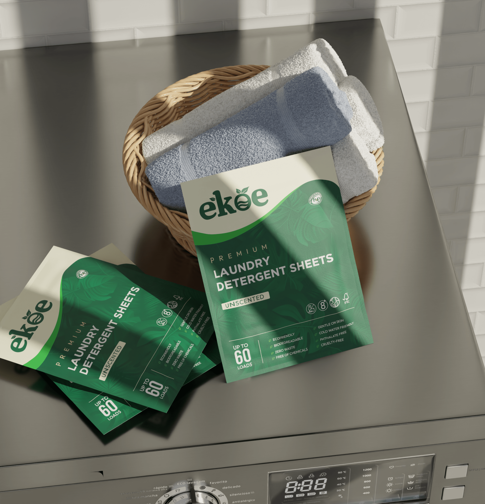 Ekoe – Laundry Detergent Sheets
