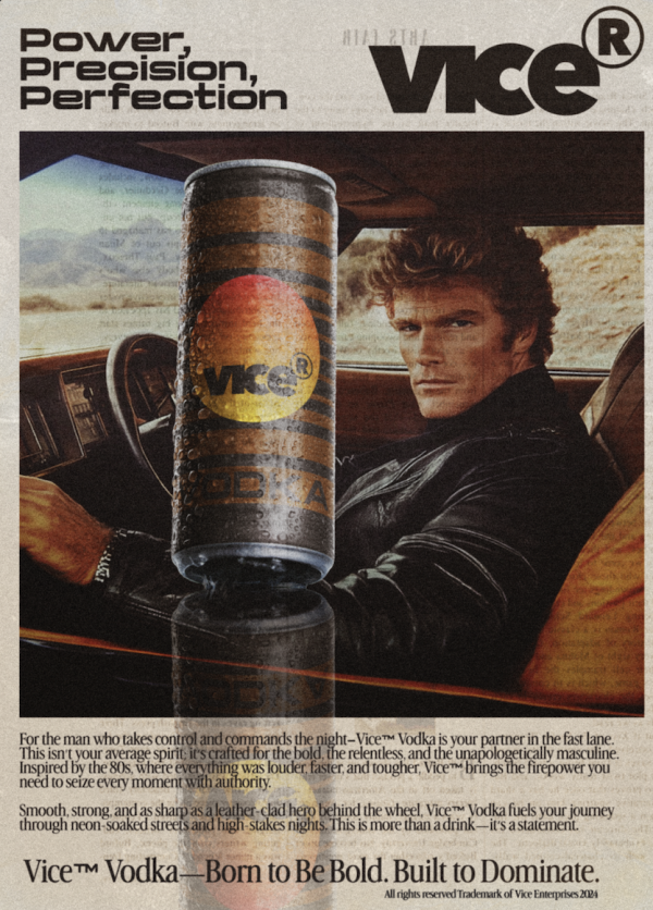 Vice Vodka – Built to dominate