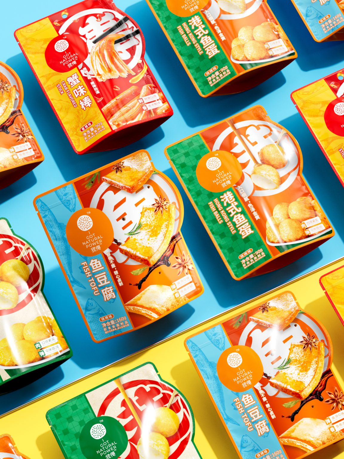 I GOT NATURAL POWER | Fish paste snack series