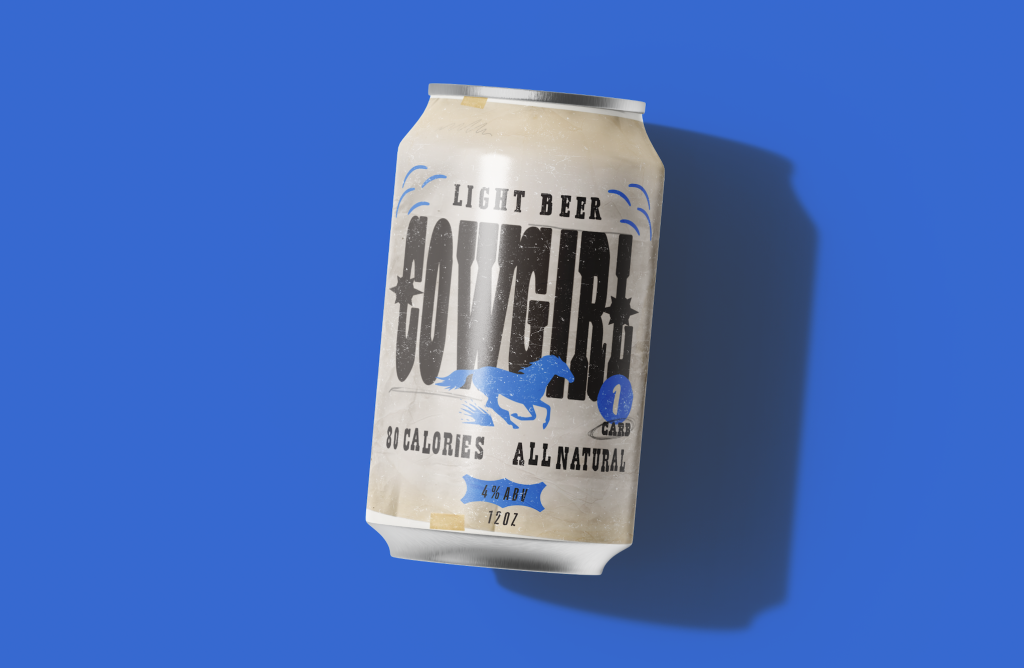 Meet Cowgirl, the western light beer