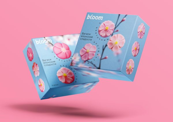 Bloom wagashi confections