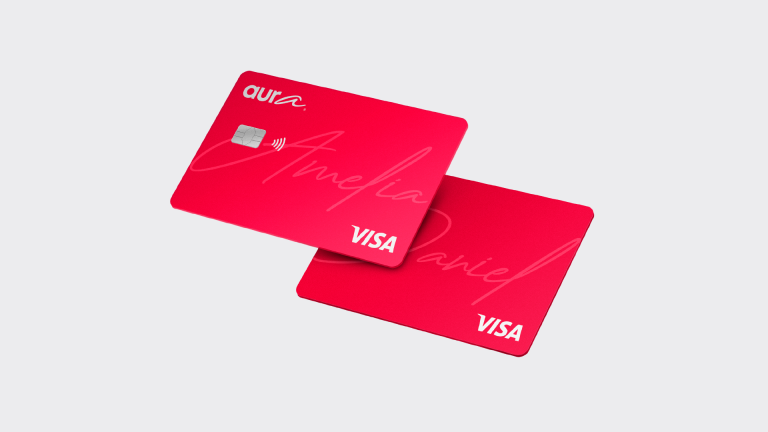 Aura Bank branding concept