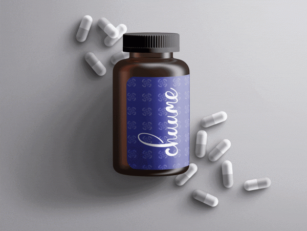 Bold Label Packaging & 3D Mockup Design for CHUUME