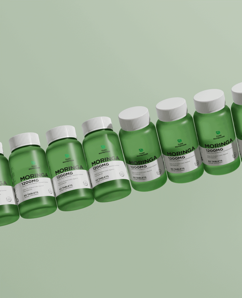 TUMI NUTRITION Supplement Bottle