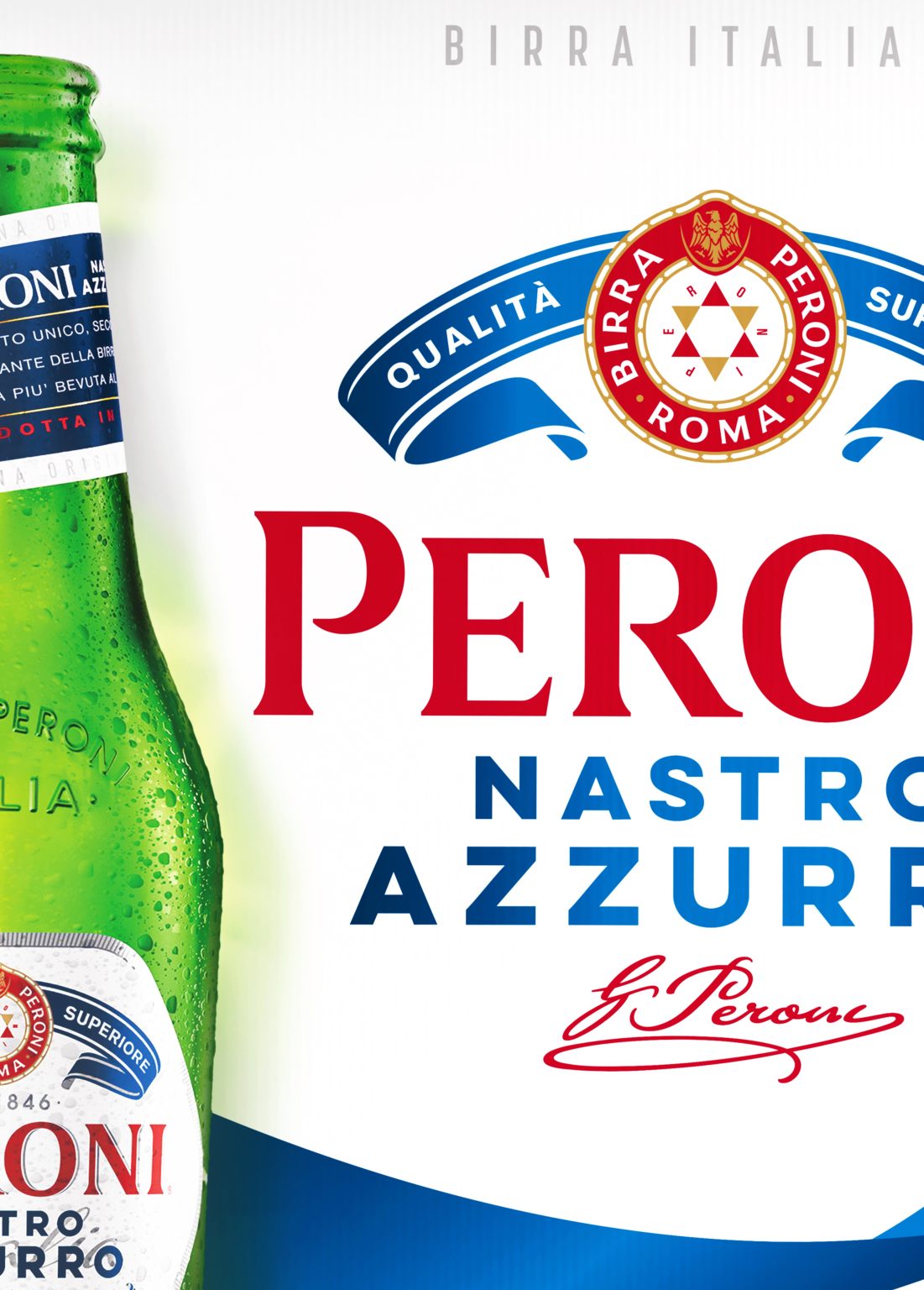 Peroni Nastro Azzurro Global Packaging Redesign by Outlaw
