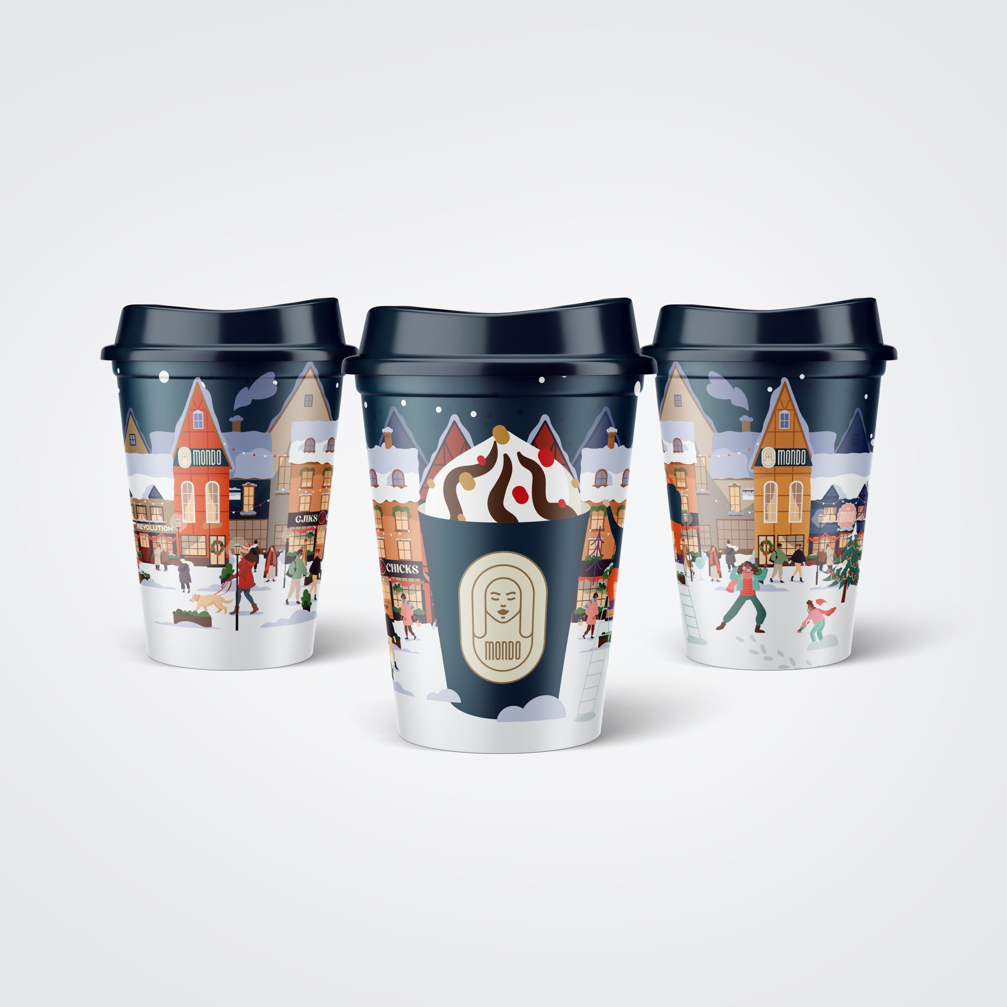 Mondo Caffe Winter Campaign
