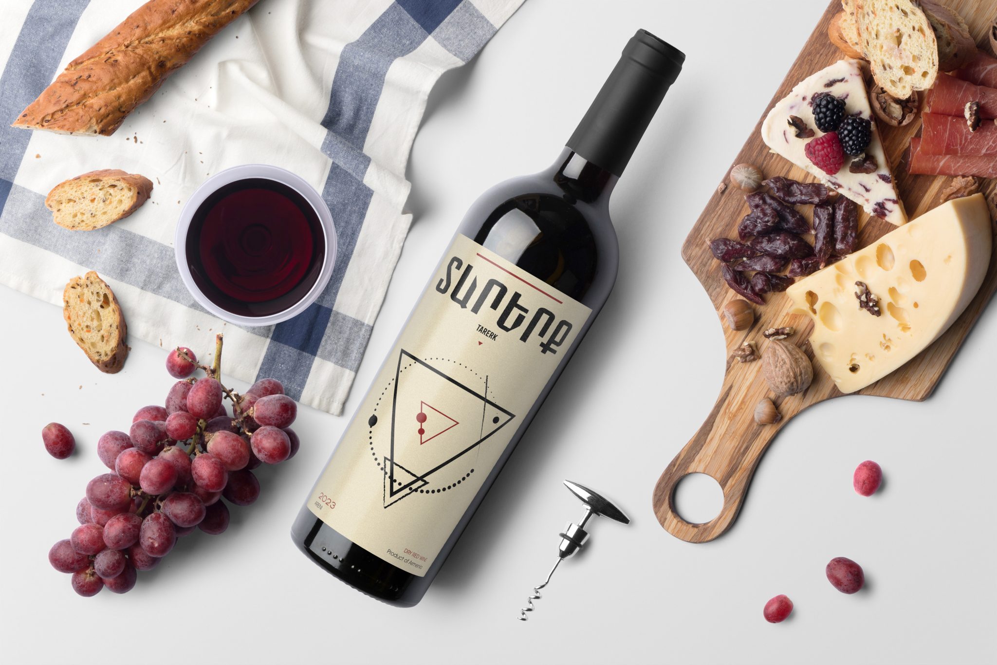 TARERK wine – branding and label design