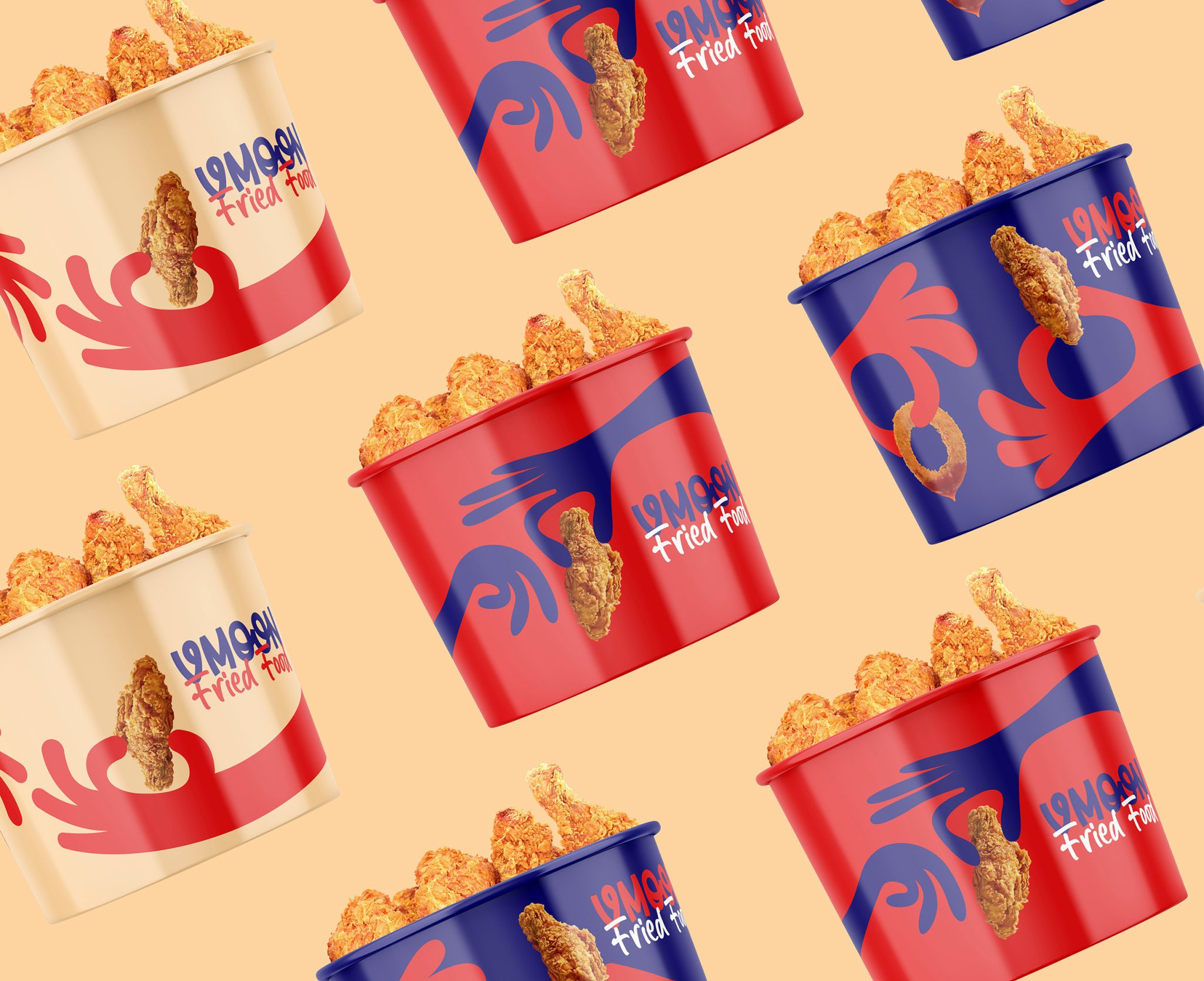 Fried Chicken packaging – vmoon chicken